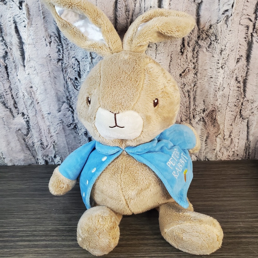 Beatrix Potter Peter Rabbit Stuffed Animal Plush Toy Kids Preferred 15" Sitting